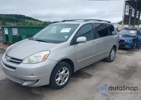 2004 Toyota Sienna Xle Limited из США, поврежденный, VIN 5TDBA22C24S023727